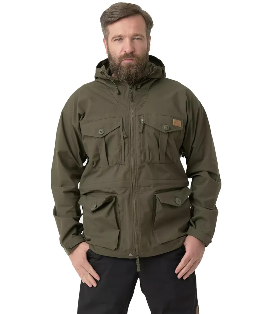 SAS Smock Duracanvas Taiga Green