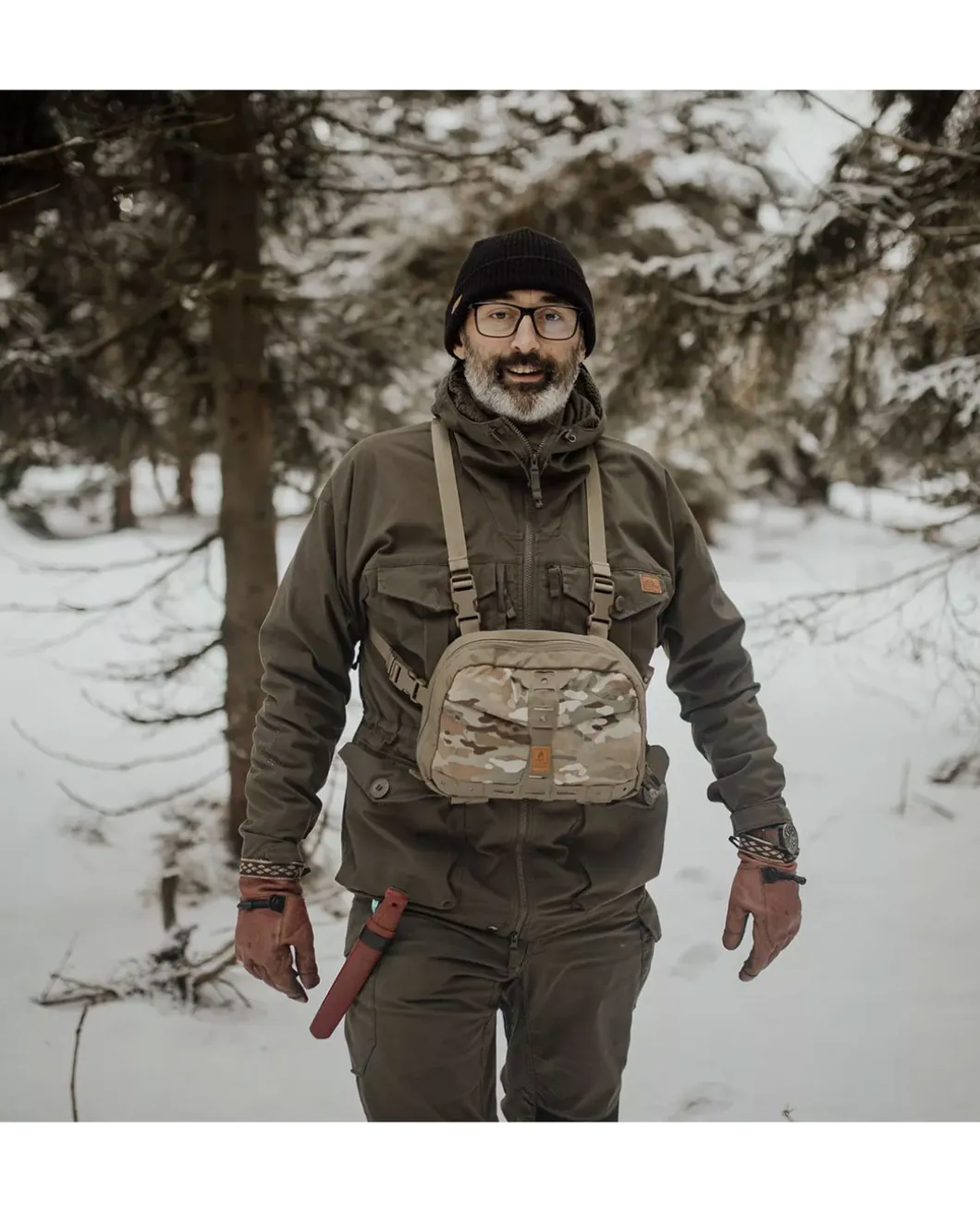 SAS Smock Duracanvas Taiga Green