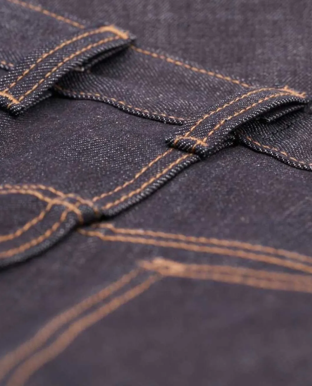 Selvedge Denim MUD V2 Dunkelblau