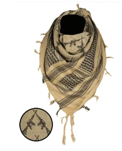 Shemagh Scarf Rifles Coyote / Black Schwarz