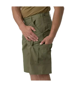 Shorts BDU PolyCotton Ripstop Olive Green