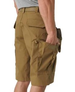 Shorts CPU PolyCotton Ripstop Black Schwarz