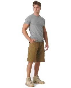 Shorts CPU PolyCotton Ripstop Black Schwarz