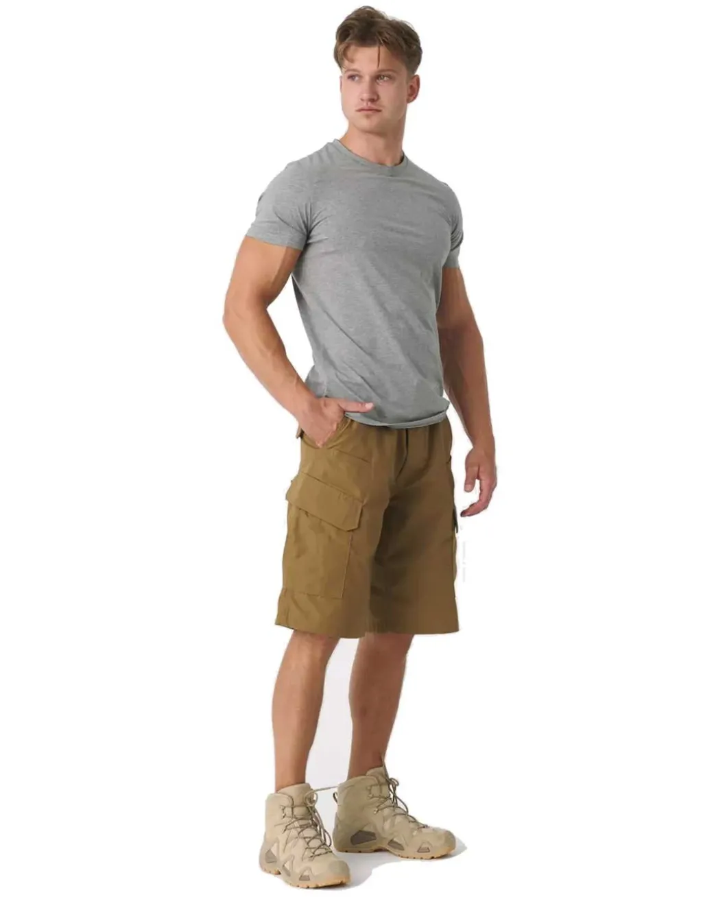 Shorts CPU PolyCotton Ripstop Black Schwarz