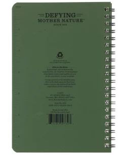 Side-Spiral Notebook Universal Green
