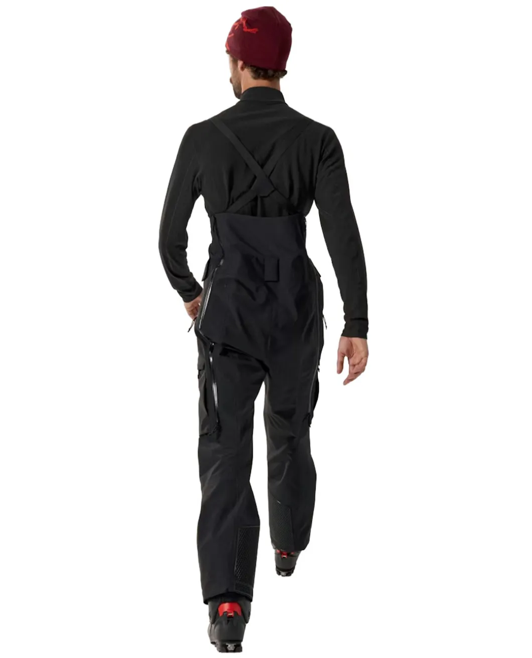 Ski Guide Bib Men's Black Schwarz