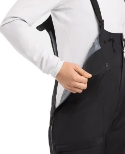 Ski Guide Bib Women's Black Schwarz