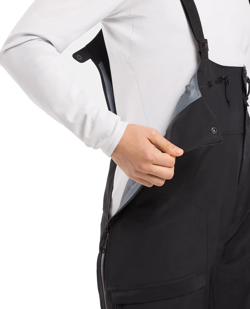 Ski Guide Bib Women's Black Schwarz