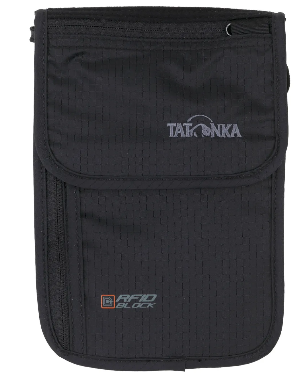 Skin Neck Pouch RFID B Black Schwarz