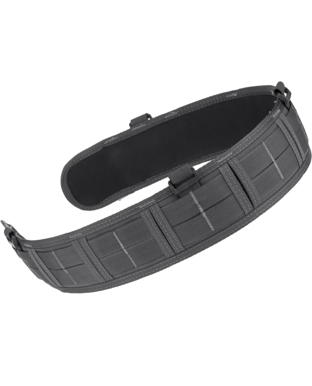 Slim Grip Padded Belt Slotted Wolf Gray