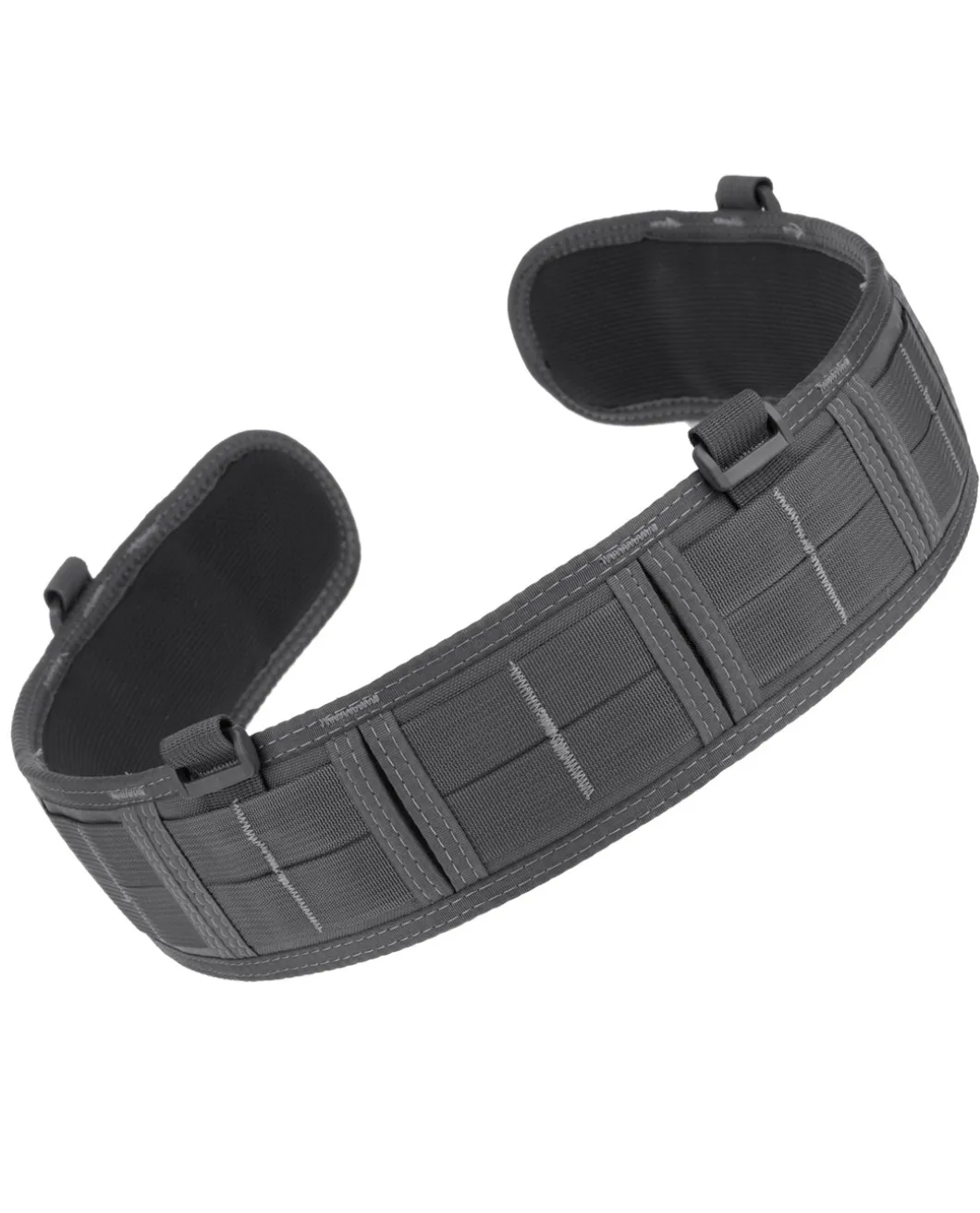 Slim Grip Padded Belt Slotted Wolf Gray