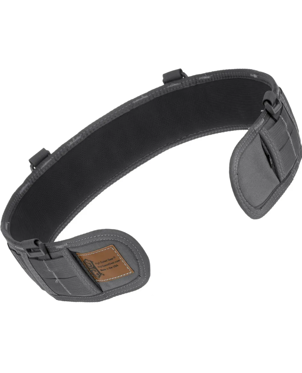 Slim Grip Padded Belt Slotted Wolf Gray