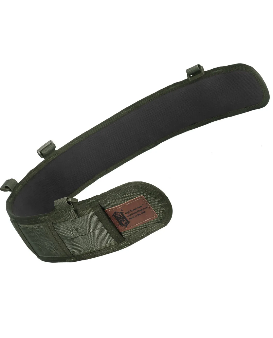 Slim Grip Padded Belt Slotted Olive Drab