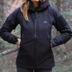 SQUALL Women's Hardshell Jacket TorrentStretch Taiga Green