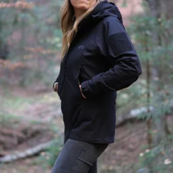 SQUALL Women's Hardshell Jacket TorrentStretch Black Schwarz