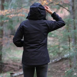 SQUALL Women's Hardshell Jacket TorrentStretch Black Schwarz