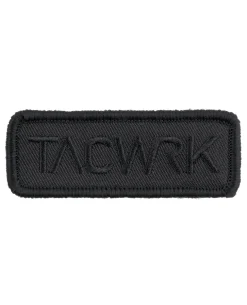 Square Patch Black Schwarz