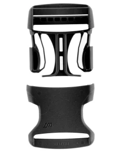 SR38 Steckschnalle Black Schwarz