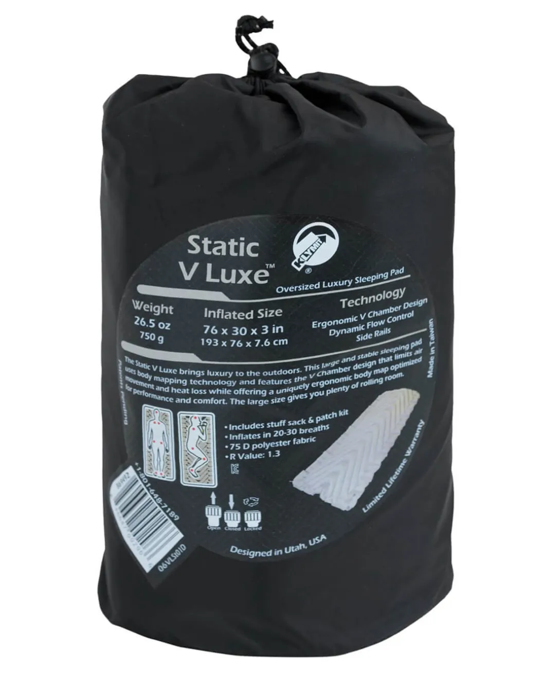Static V Luxe Stone Grey/Black