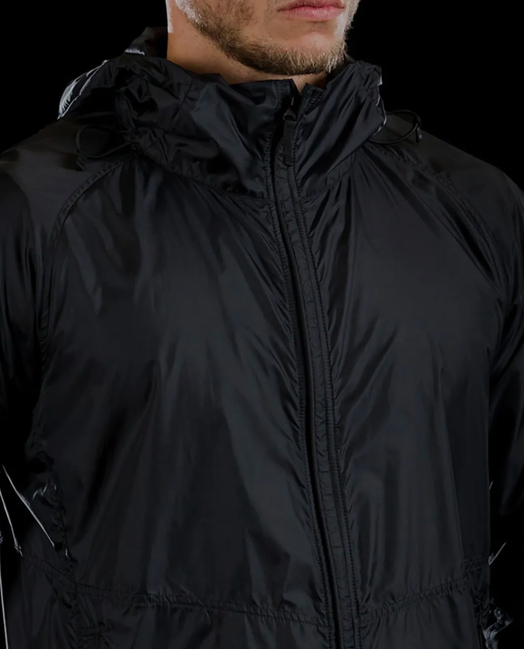 Storm Chaser Windbreaker Jacket Brown Grey