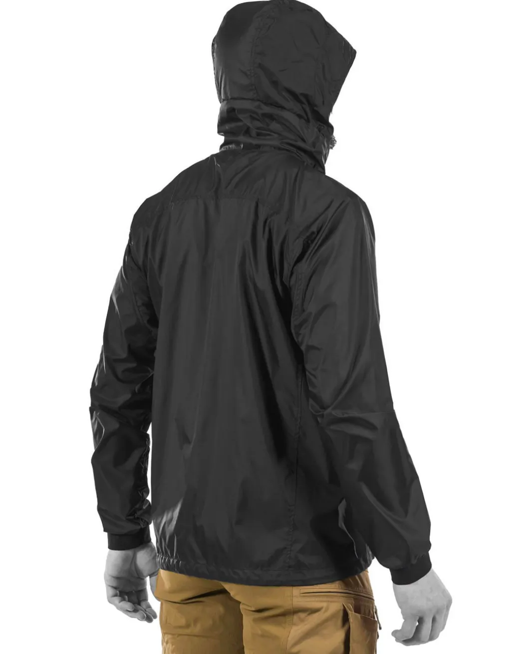 Storm Chaser Windbreaker Jacket Black Schwarz