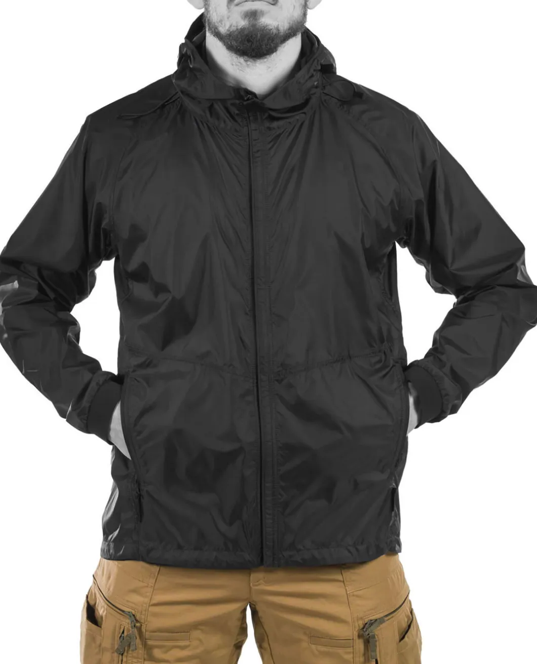 Storm Chaser Windbreaker Jacket Black Schwarz