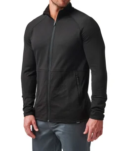 Stratos Full Zip Black Schwarz