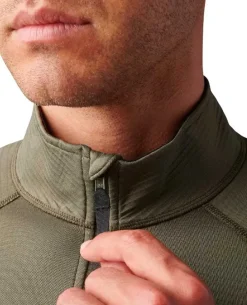 Stratos 1/4 Zip Black Schwarz