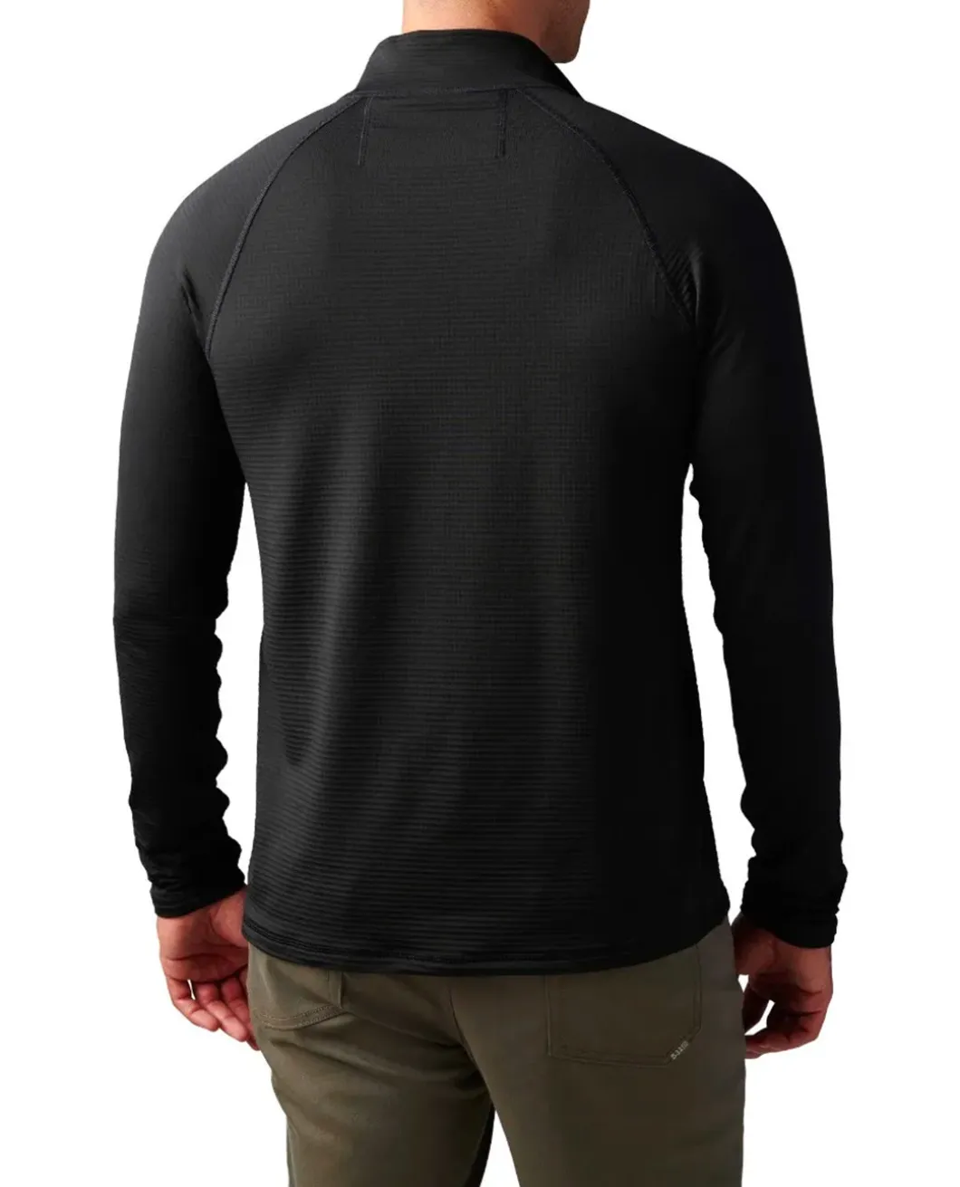 Stratos 1/4 Zip Black Schwarz