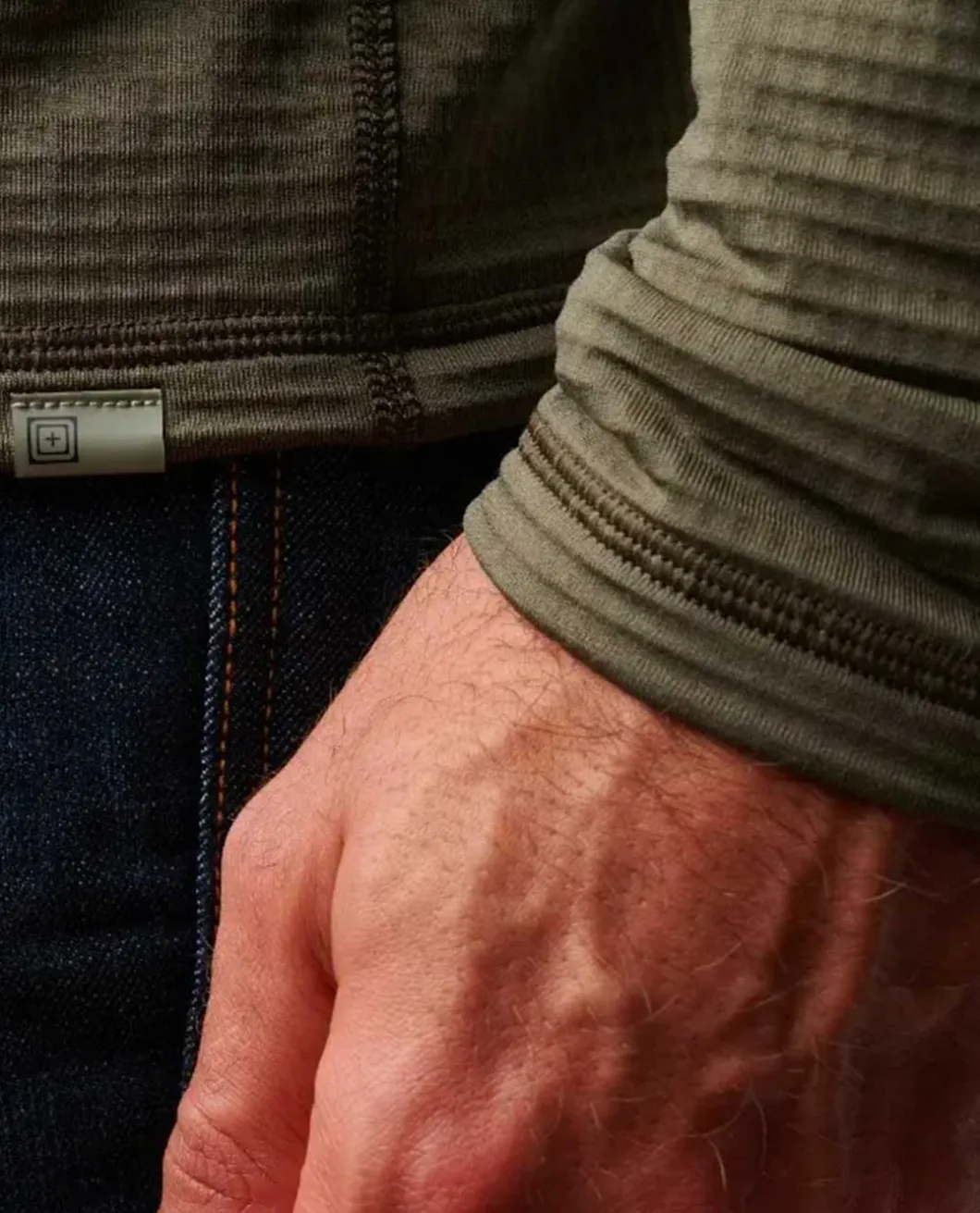 Stratos 1/4 Zip Ranger Green