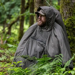 Swagman Roll Poncho Black Schwarz
