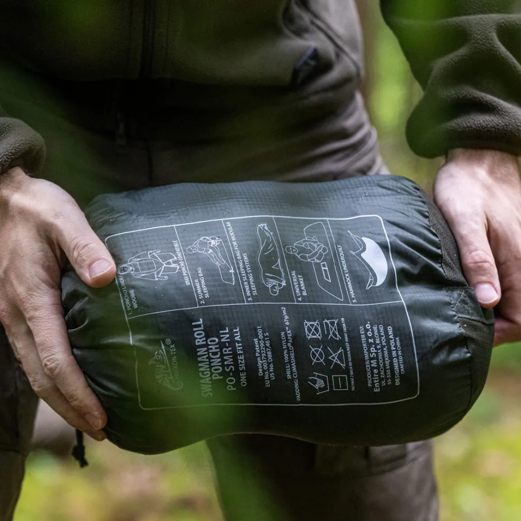 Swagman Roll Poncho Black Schwarz