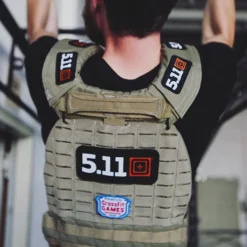 TacTec Plate Carrier Black Schwarz
