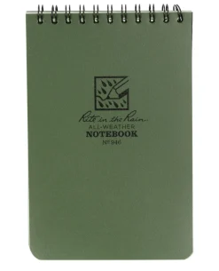 Tactical Pocket Notebook 4" x 6" Green