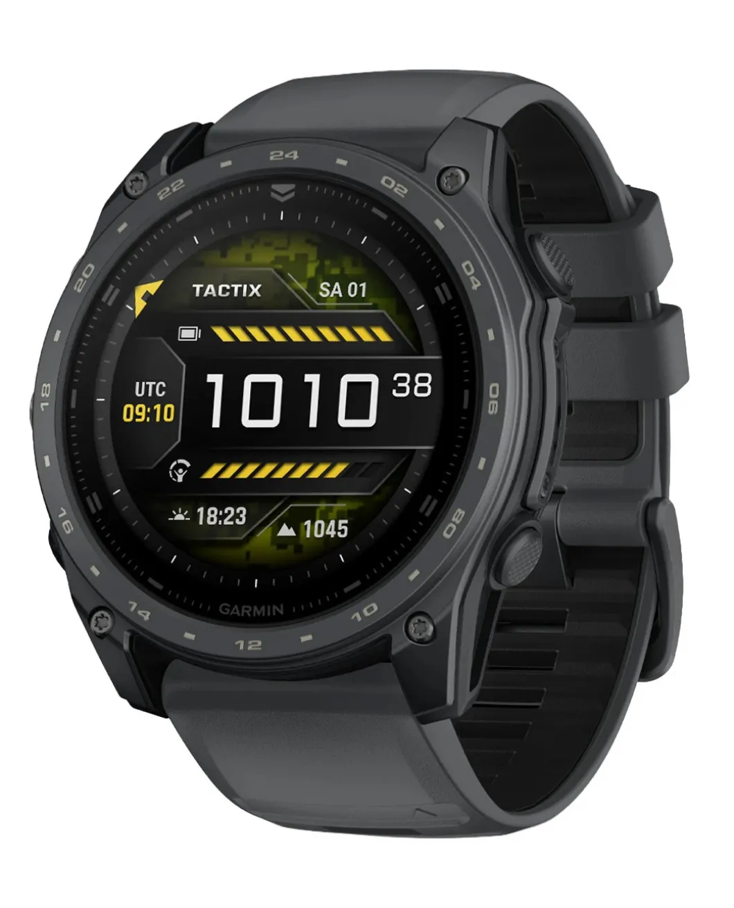 tactix 8 -51 mm AMOLED Cerakote Schwarz / Schiefergrau Titan