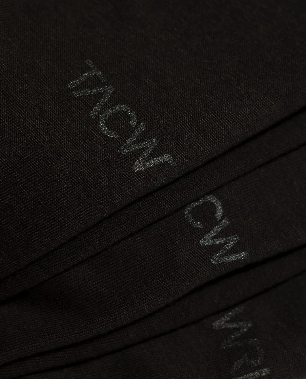 TACWRK 3er Pack T-Shirts Schwarz