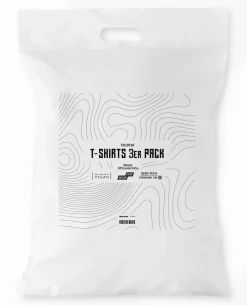 TACWRK 3er Pack T-Shirts Weiß