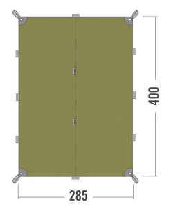 Tarp 4 light olive