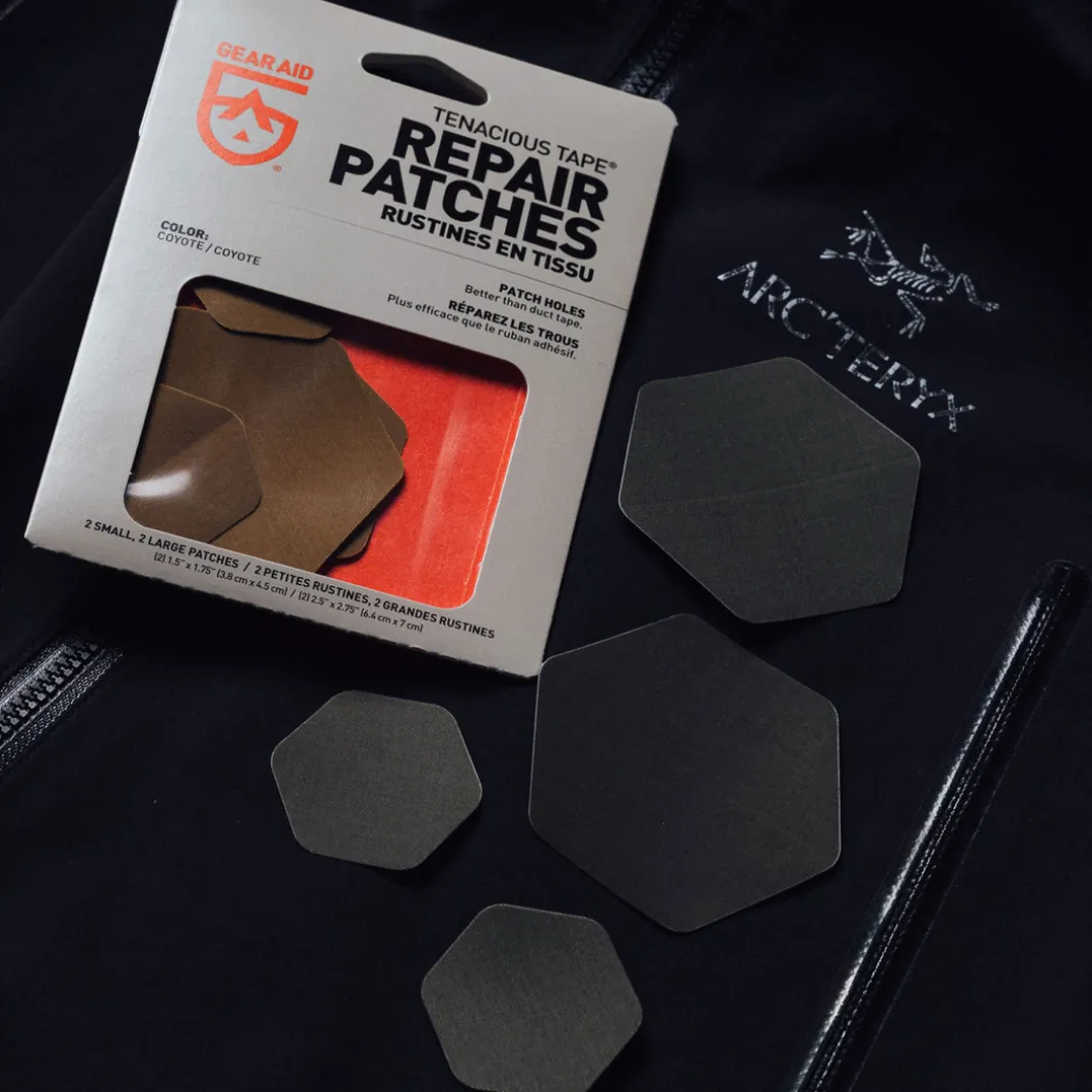 Tenacious Tape Hex Patches Coyote