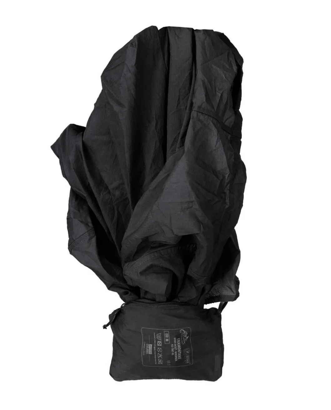 Tramontane Wind Jacket WindPack Nylon Black Schwarz