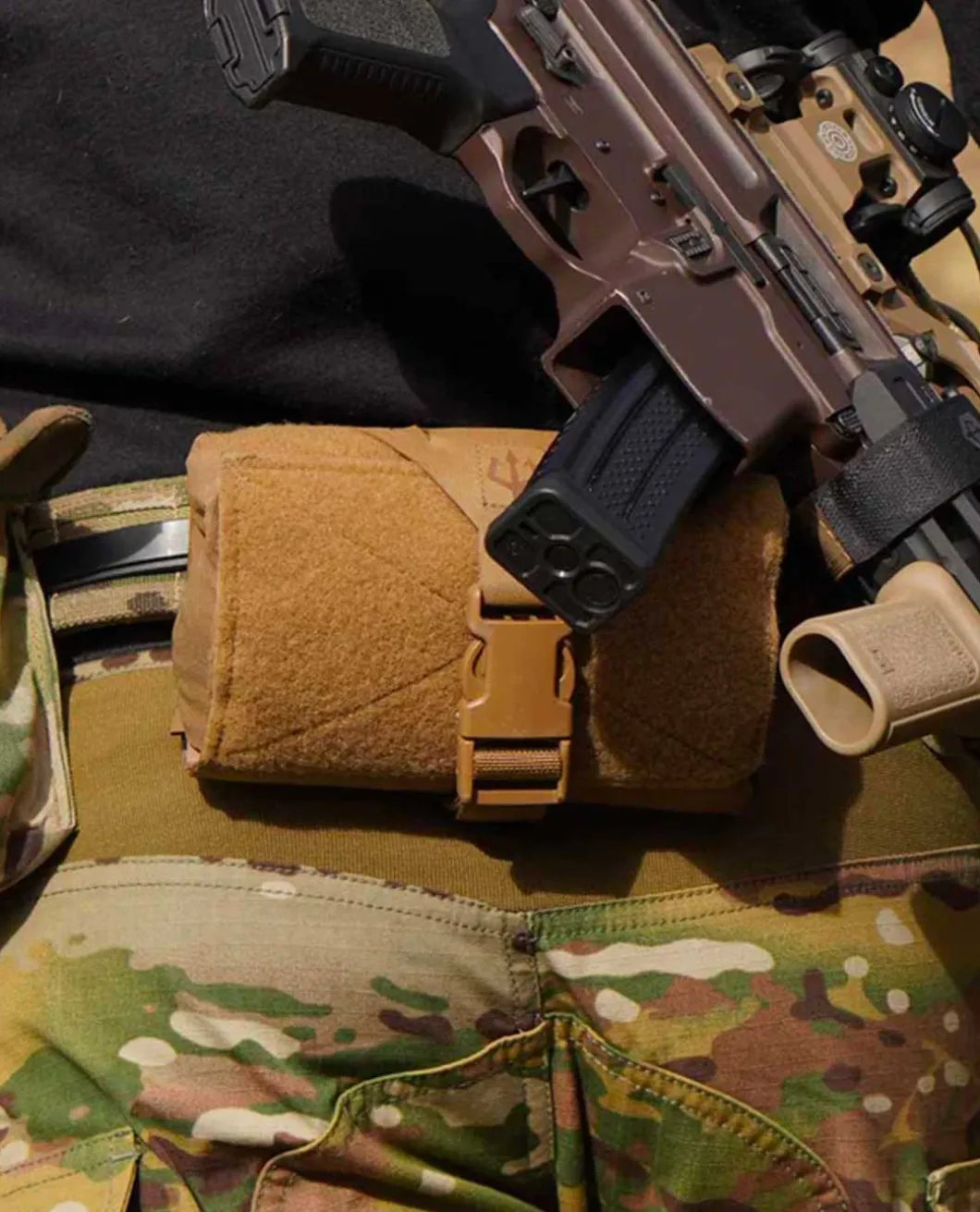 Trauma Burrito Außenteil Kangaroo Drop Mount Ranger Green