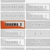 Trauma 2 Orange White Patch