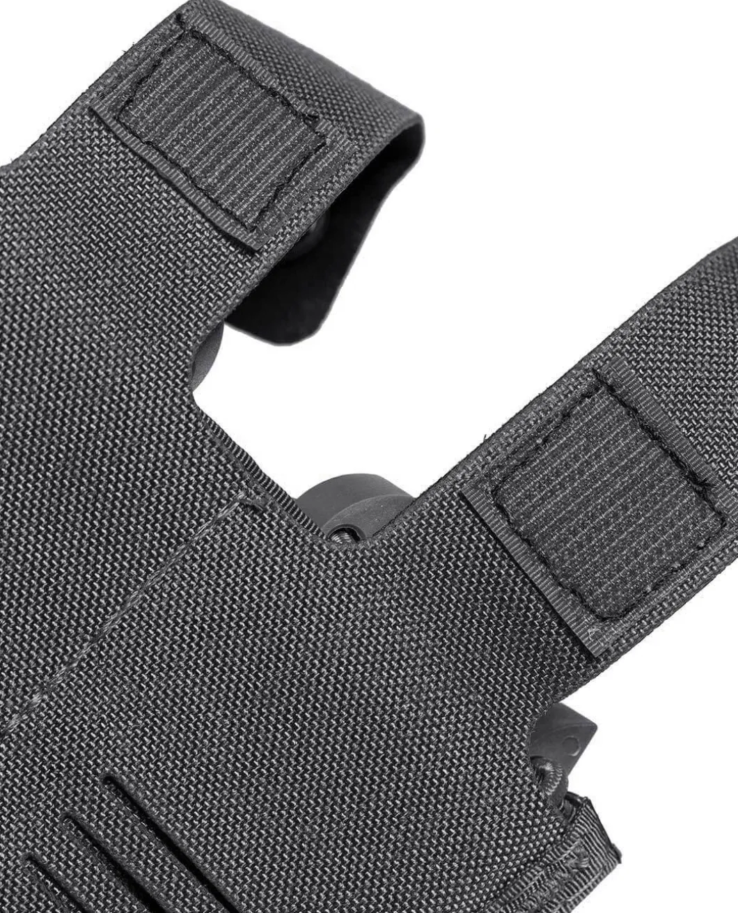 Triple Pistol TACO Adaptable Belt Mount Wolf Gray