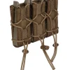 Triple Pistol TACO Molle Coyote Braun