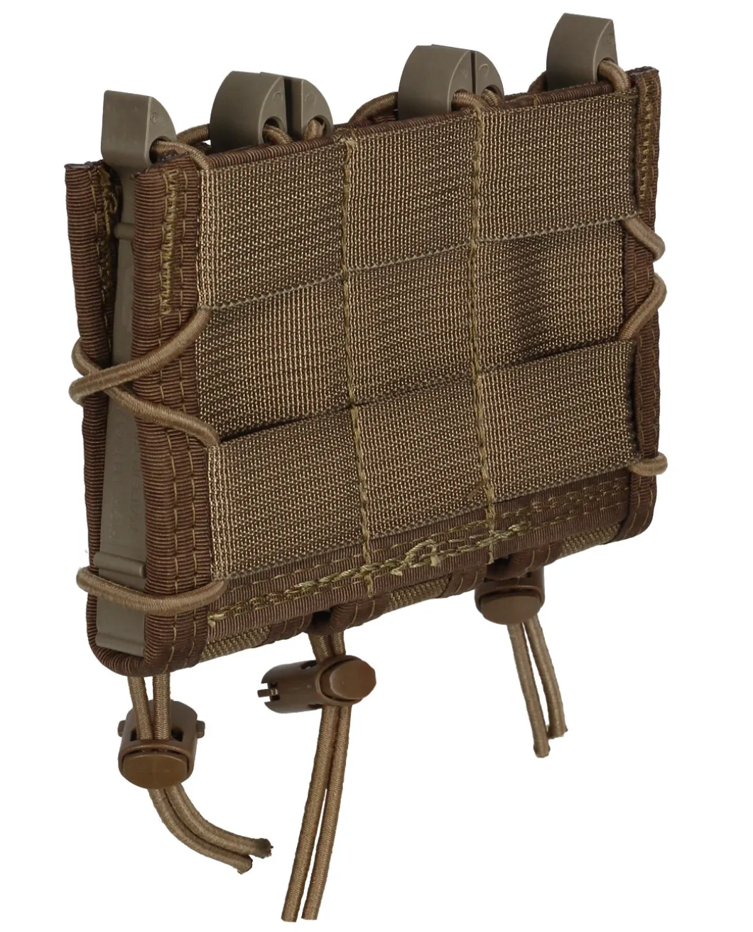 Triple Pistol TACO Molle Coyote Braun