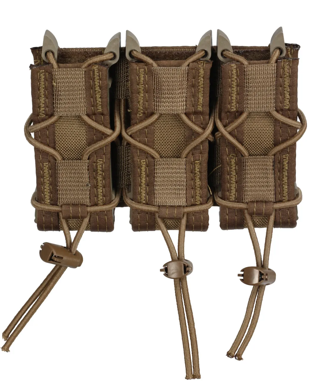Triple Pistol TACO Molle Coyote Braun
