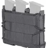 Triple Pistol TACO Molle Wolf Gray