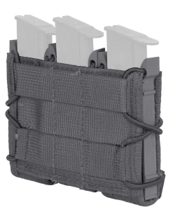 Triple Pistol TACO Molle Wolf Gray