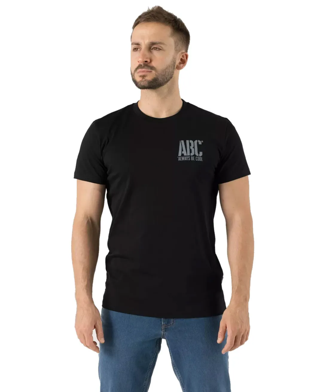 T-Shirt (ABC Always Be Cool) Black Schwarz