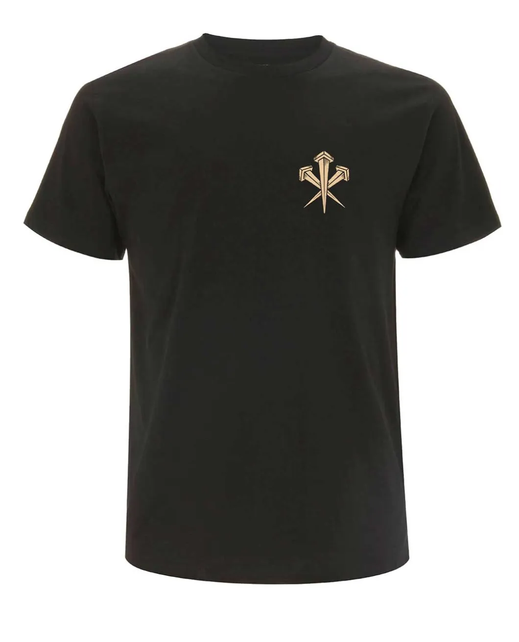 T-Shirt Logo Nails FDE Black Schwarz